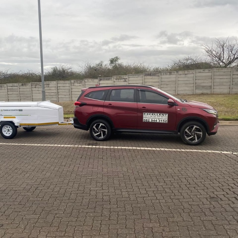 TOYOTA RUSH WITH TRAILER 